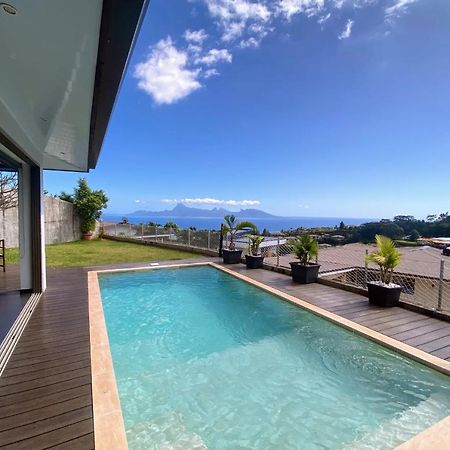 Villa Tiki Wonderfull Sea View Punaauia Kültér fotó