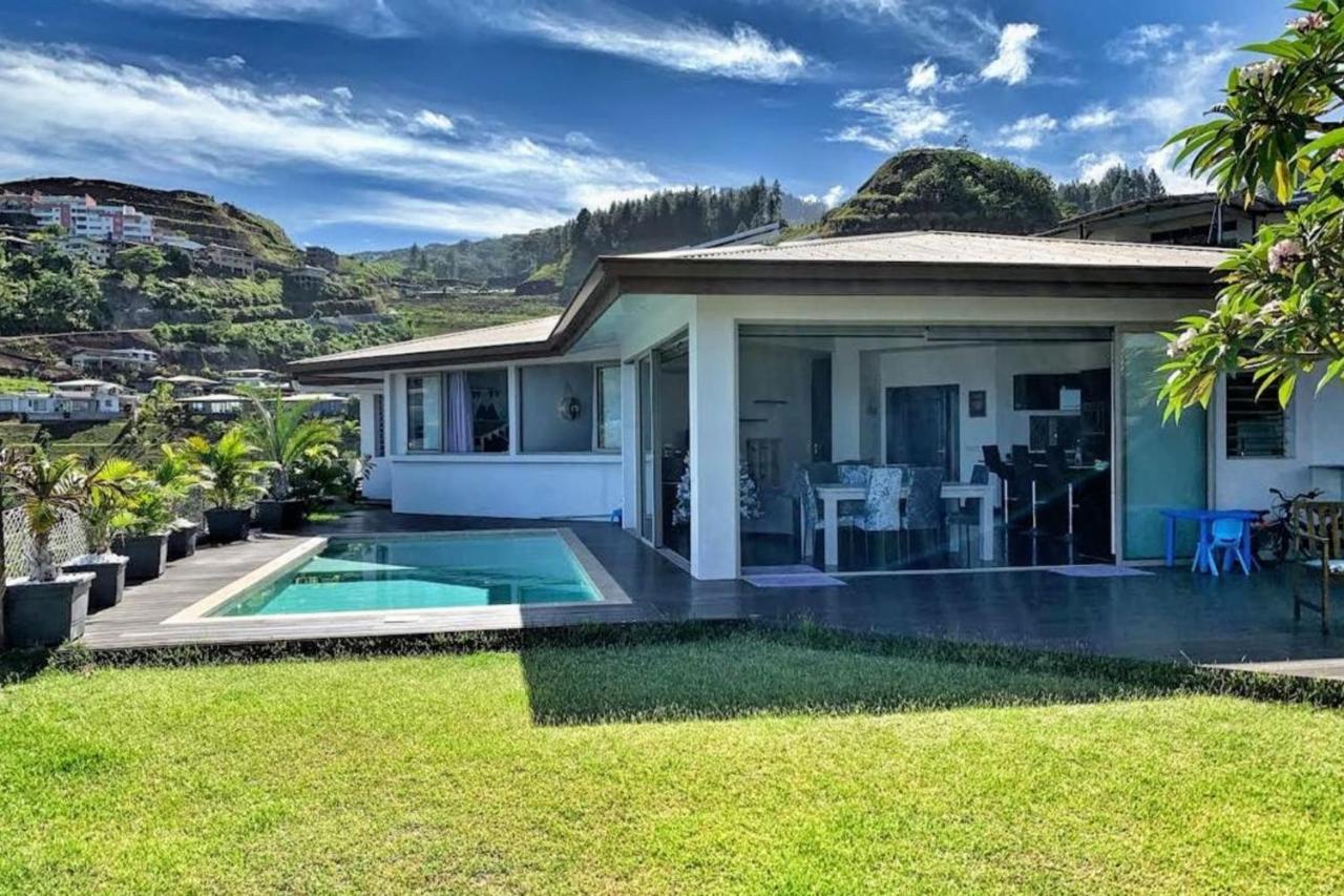 Villa Tiki Wonderfull Sea View Punaauia Kültér fotó