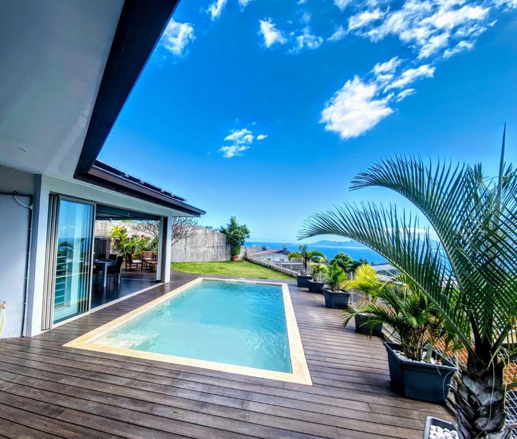 Villa Tiki Wonderfull Sea View Punaauia Kültér fotó