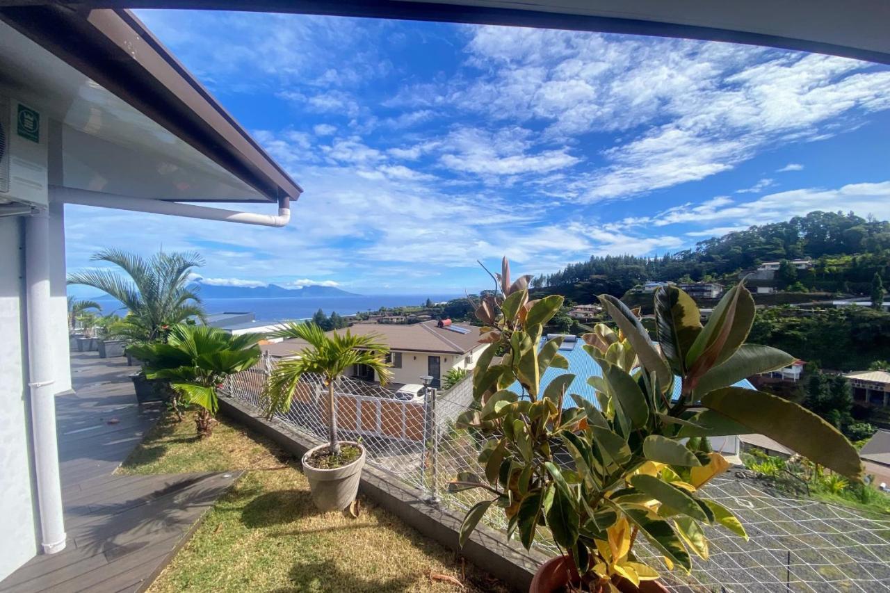 Villa Tiki Wonderfull Sea View Punaauia Kültér fotó