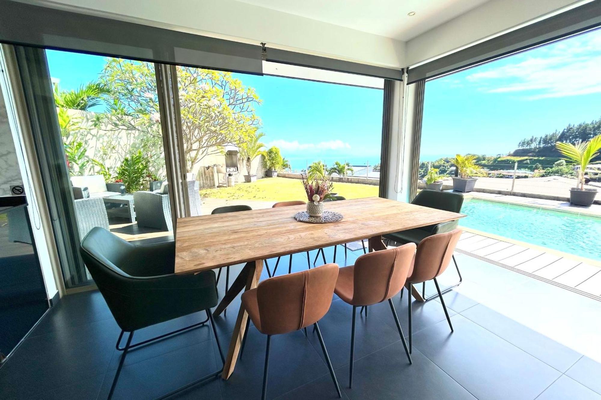 Villa Tiki Wonderfull Sea View Punaauia Kültér fotó